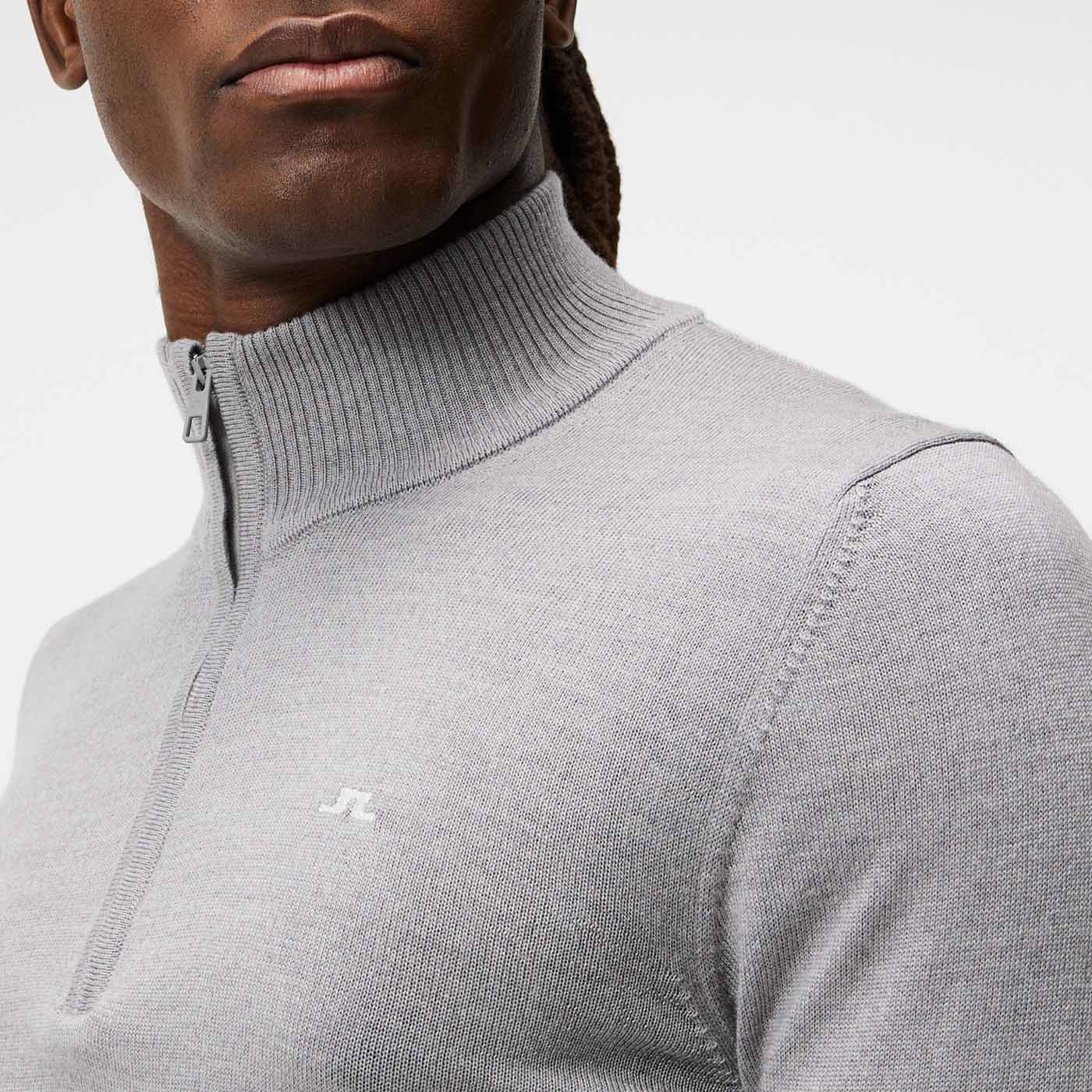 J Lindeberg Kian Zip Neck Sweater
